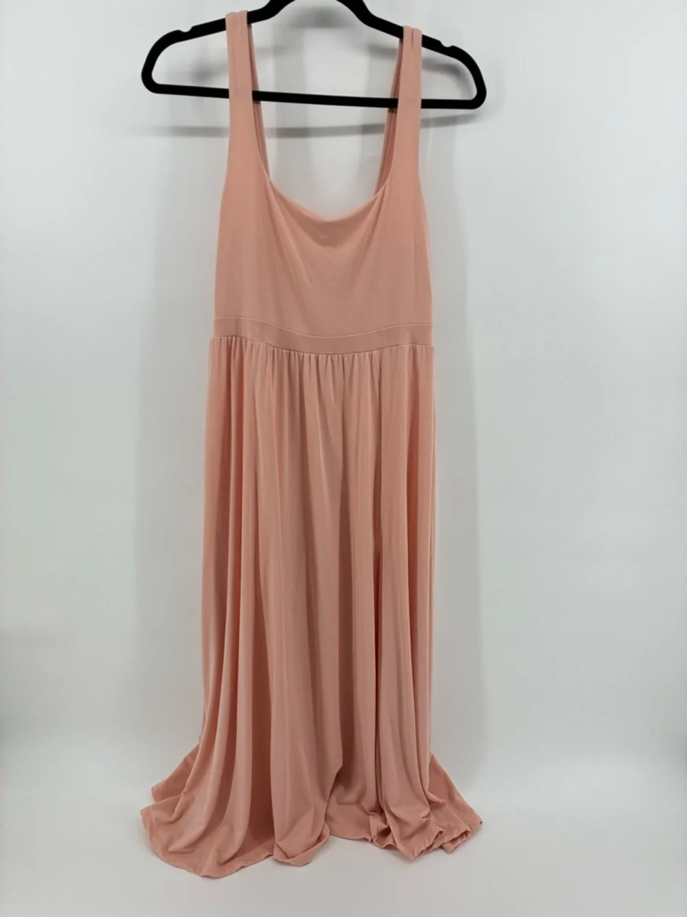 Wilfred Women’s Soft Pink Sleeveless Midi Dress 100% Lyocell - Picture 3 of 11